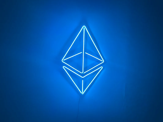 Ethereum - LED Neon Crypto Sign
