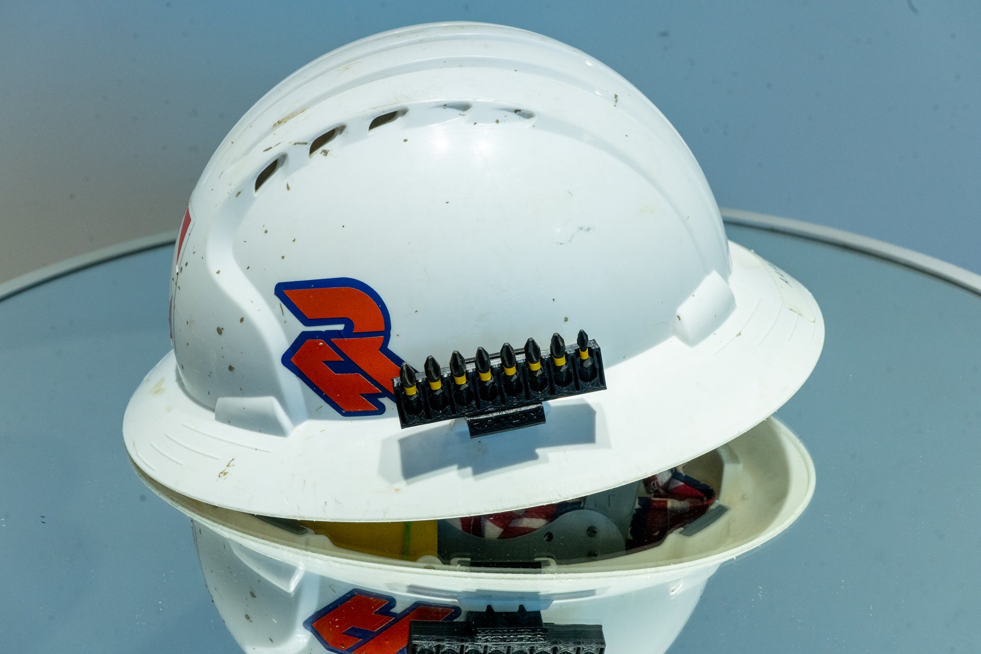 Custom Hardhat Drill Bit Holder Romby Innovations